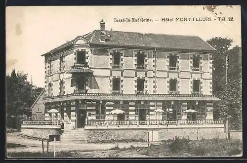 AK Tesse-la-Madeleine, Hotel Mont-Fleuri