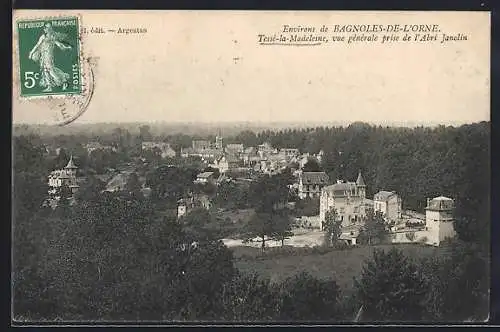 AK Tessé-la-Madeleine, Vue générale prise de l`Abri Janolin