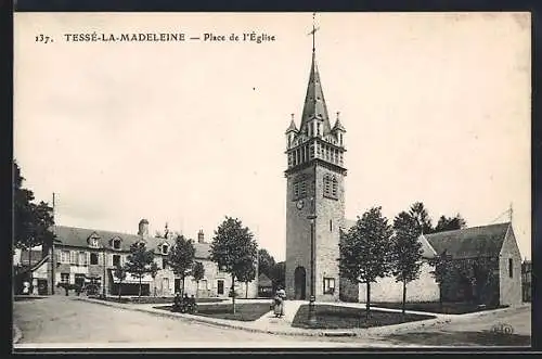 AK Tesse-la-Madeleine, Place de l`Eglise