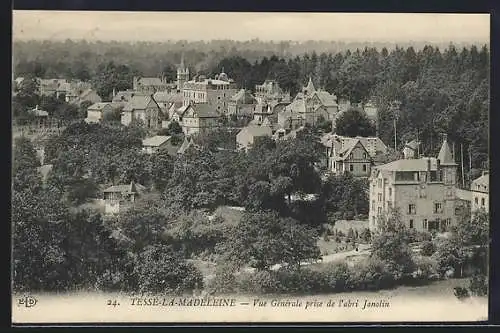 AK Tessé-la-Madeleine, Vue Générale prise de l`abri Janolin