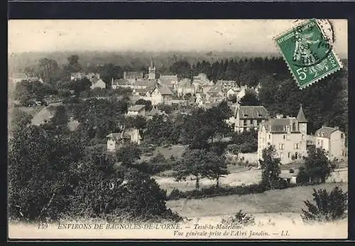 AK Tessé-la-Madeleine, Vue générale prise de l`Abri Janolin