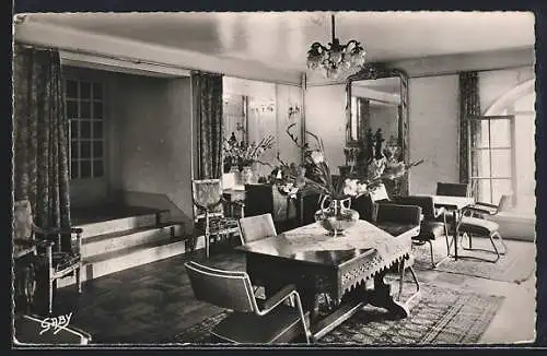 AK Tesse-la-Madeleine, Hôtel de Tessé, Le Salon