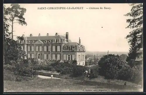 AK Saint-Christophe-le-Jajolet, Château de Sassy