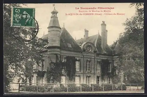 AK Saint-Aquilin-de-Corbion, Château du Houssaye