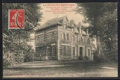 AK Mahéru, Château de la Cour de Rouérie côté nord-est