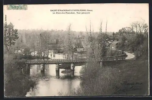 AK Saint-Fraimbault-sur-Pisse, La Pont-des-Pinches, Vue générale