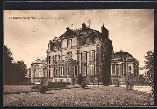 AK St-Julien-sur-Sarthe, Château de Monquebers