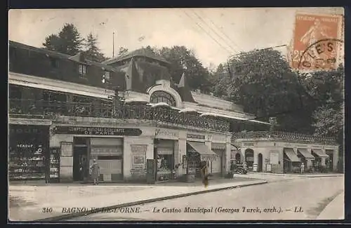 AK Bagnoles-de-l`Orne, Le Casino Municipal, Georges Turck, archit.