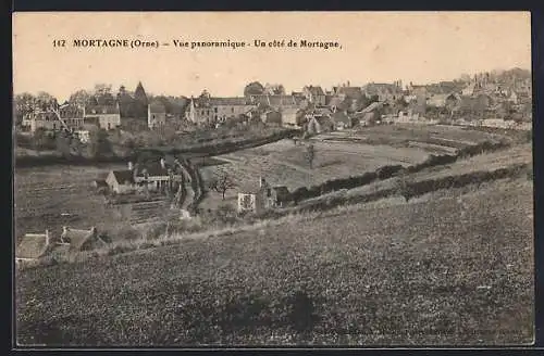 AK Mortagne, Vue panoramique, Un côté de Mortagne