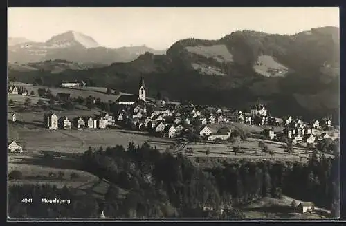 AK Mogelsberg, Ortsansicht mit Umgebung