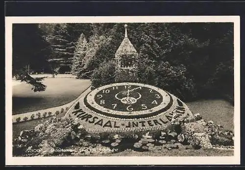 AK Interlaken, Die Blumenuhr