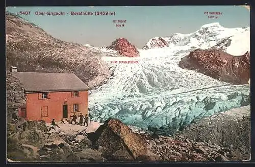 AK Bovalhütte, Berghütte im Ober-Engadin