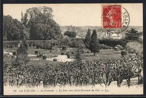 AK La Flèche, Le Prytanée, Le Parc vers Saint-Germain du Val