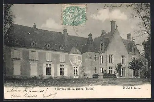 AK La Barre /Sarthe, Chateau de la Barre