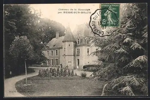 AK Bessé-sur-Braye, Château de la Massuère