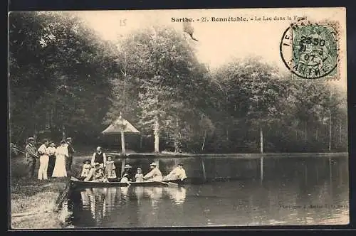 AK Bonnétable /Sarthe, Le Lac dans la Forêt