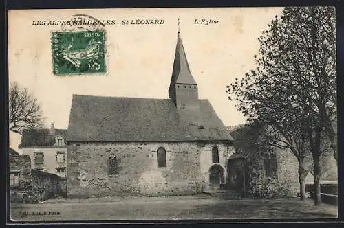 AK St-Léonard, Les Alpes Mancelles, L`Eglise