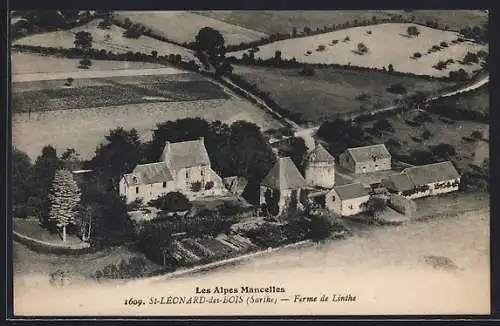 AK Saint-Léonard-des-Bois, ferme de Linthe