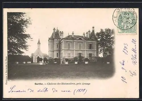 AK Arnage /Sarthe, Château des Hatonnières