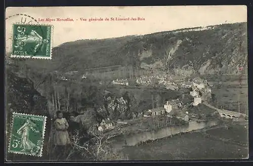 AK St-Léonard-des-Bois, Vue générale