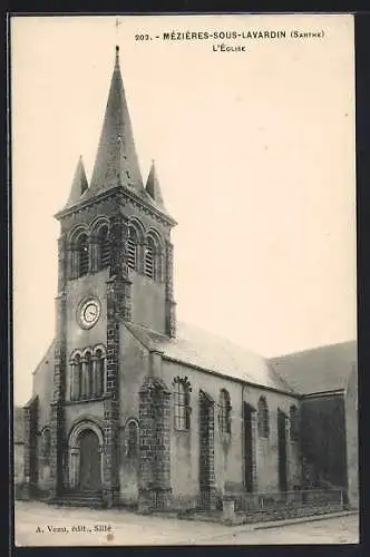 AK Mézières-sous-Lavardin, L`Église