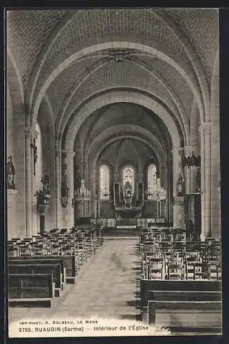 AK Ruaudin, Intérieur de l`Église