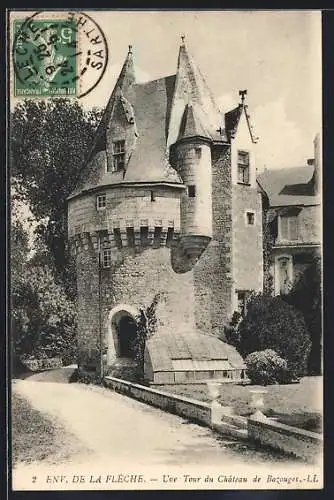 AK Flèche, Une Tour du Chateau de Bazouges