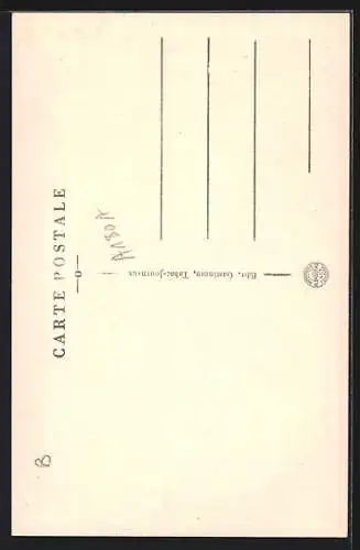 AK Besse-sur-Braye, Chateau de Courtanvaux, Un coin de la cour d`Honneur, l`Horloge