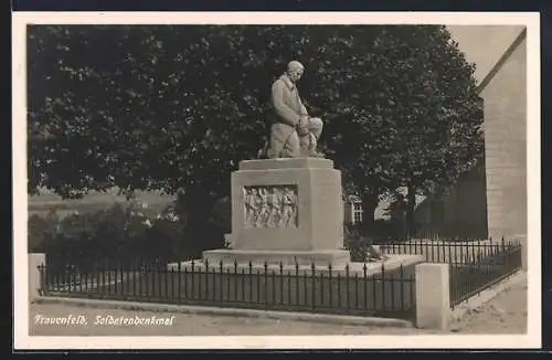 AK Frauenfeld, Blick auf das Soldatendenkmal