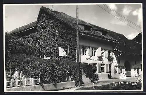 AK Zeglingen, Gasthaus zum Roessli