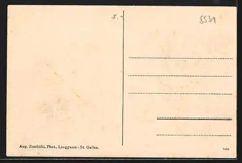 AK St. Gallen, Blindenheim Heiligkreuz