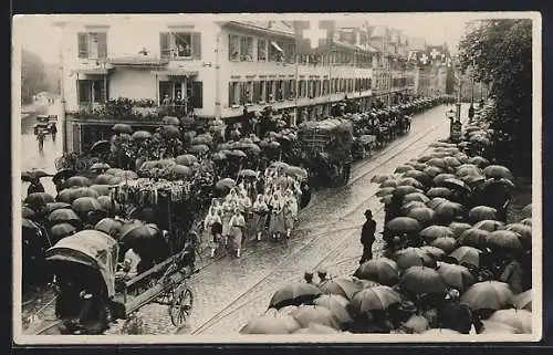 AK St. Gallen, Festzug Oktorber 1927