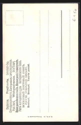 Künstler-AK M. Müller jun.: Postkutsche und Rehe