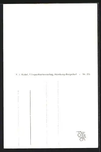 AK Schauspielerin Jane Powell mit lächelndem Gesicht