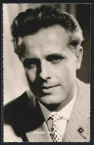 AK Schauspieler Joachim Hansen in dem Film Morgen wirst du um mich weinen