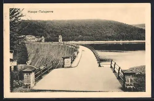 AK Haspe, Talsperre, Brücke