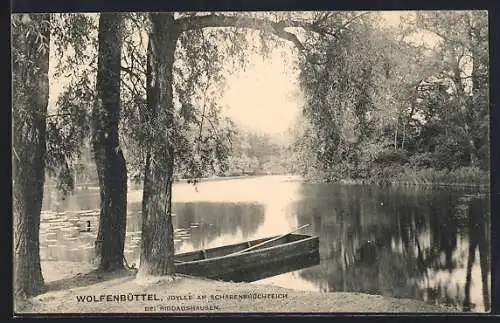 AK Wolfenbüttel, Partie am Schabenbruchteich