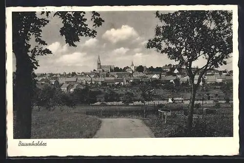 AK Baumholder, Ortsansicht aus der Ferne