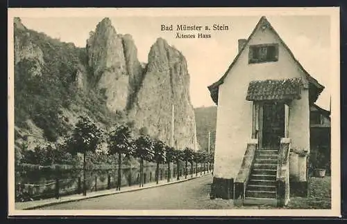 AK Bad Münster am Stein, Ältestes Haus