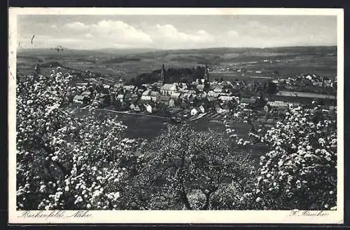 AK Birkenfeld /Nahe, Teilansicht mit Kirche