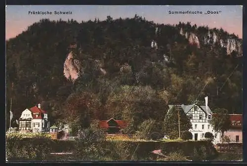 AK Doos / Fränk. Schweiz, Gasthaus Doos, Ortsansicht