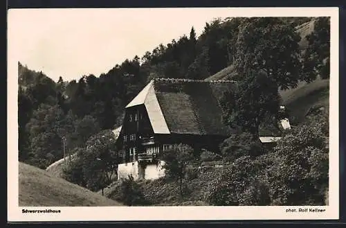 AK Wild-Gutach, Altes Schwarzwaldhaus