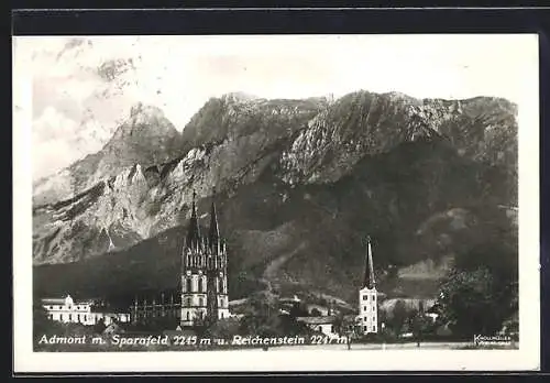 AK Admont, Blick gegen Sparafeld und Reichenstein