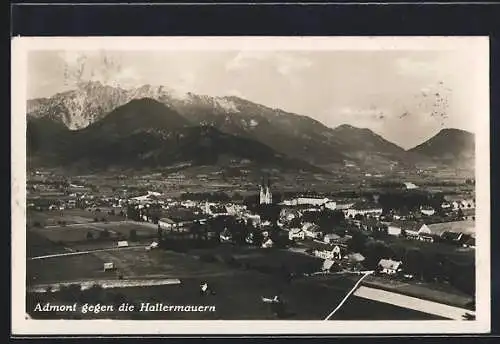 AK Admont, Blick gegen die Hallermauern