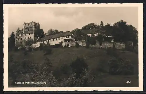 AK Deutschlandsberg, Blick auf das Schloss