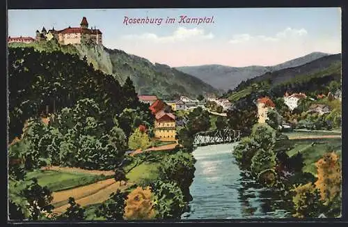 AK Rosenburg im Kamptal, Partie am Fluss