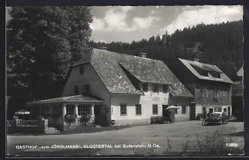 AK Gutenstein /N.-Oe., Klostertal, Gasthof Zum Jörglhans