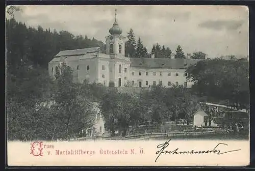 AK Gutenstein /N.-Oe., Kirche auf dem Mariahilfberg