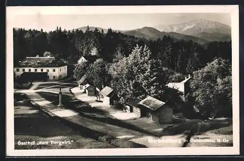 AK Gutenstein, Mariahilfberg, Gasthof zum Bergwirt