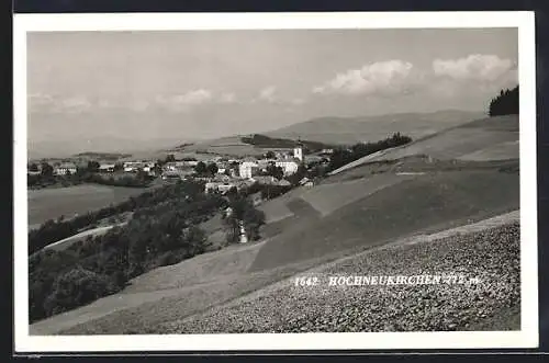 AK Hochneukirchen, Ortsansicht aus der Ferne